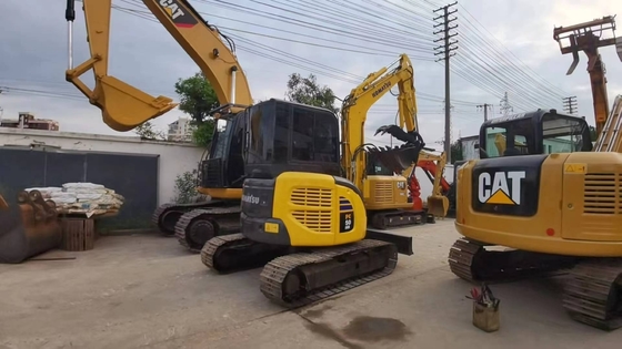Mini Komatsu PC50 Bagger 0,2m3 Eimerkapazität 100% bereit Ausgezeichneter Zustand