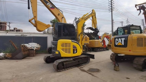 Mini Komatsu PC50 Bagger 0,2m3 Eimerkapazität 100% bereit Ausgezeichneter Zustand