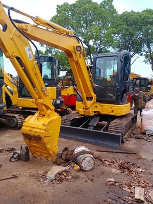 Mini Komatsu PC50 Bagger 0,2m3 Eimerkapazität 100% bereit Ausgezeichneter Zustand