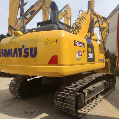 Gebrauchtes KOMATSU PC200-8 Crawler Hydraulisches Bagger in gutem Zustand