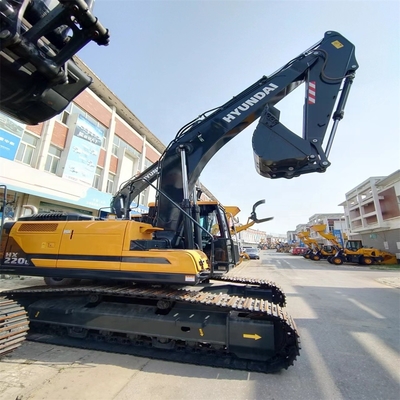 22 Tonnen Crawler Bagger HX220L mit Original-Hydraulikventil und 0-2000 Arbeitsstunden