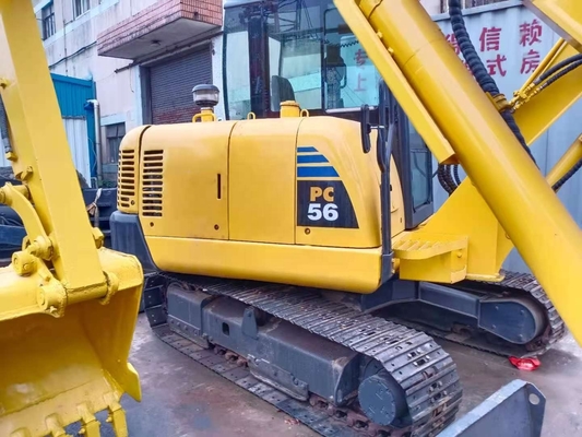 100% fertig, in ausgezeichnetem Zustand Gebraucht Komatsu PC65 6,5 Tonnen Crawler Hydraulikbagger