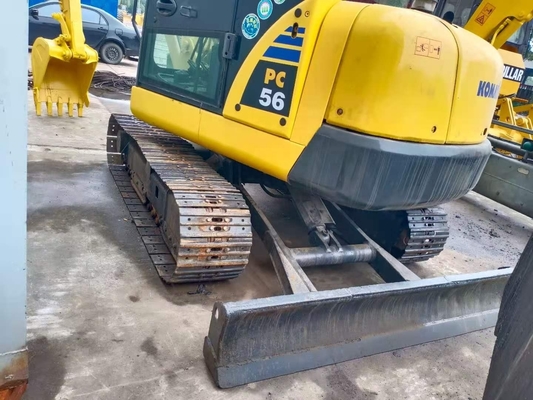 100% fertig, in ausgezeichnetem Zustand Gebraucht Komatsu PC65 6,5 Tonnen Crawler Hydraulikbagger