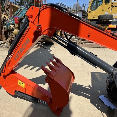 Hitachi ZX35 Bagger aus zweiter Hand mit Original-Hydraulikpumpe