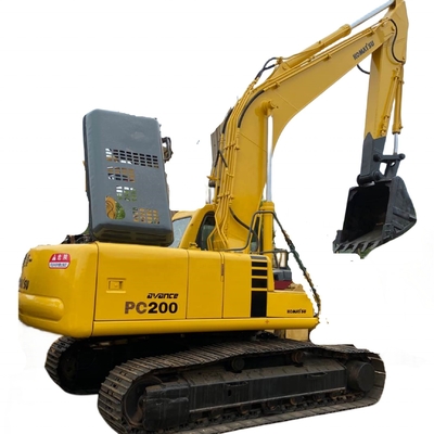 Gebrauchtes Komatsu PC200-6 Bagger mit fortgeschrittenem Hydrauliksystem 19400 KG Maschinengewicht