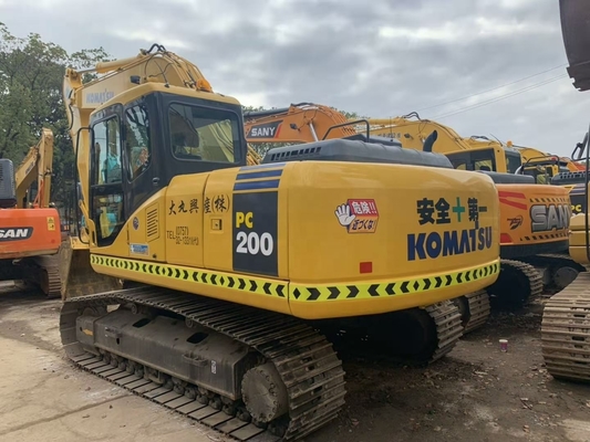 Komatsu PC200-7 Bagger mit originellem japanischen Motor und fortschrittlichem Hydrauliksystem