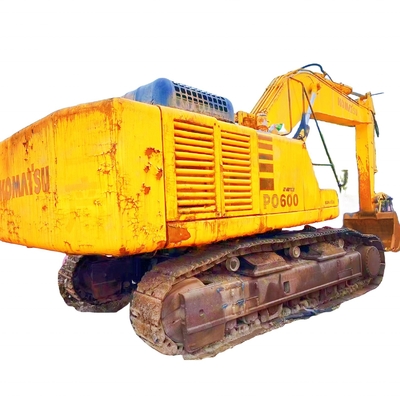 Gebrauchtes Komatsu PC600 Bagger in ausgezeichnetem Zustand mit geringer Arbeitszeit