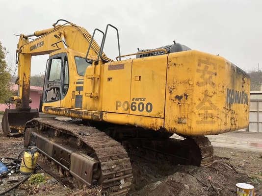 Gebrauchtes Komatsu PC600 Bagger in ausgezeichnetem Zustand mit geringer Arbeitszeit