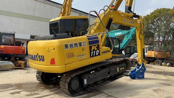 Hohe Betriebseffizienz Gebraucht-Komatsu 110-7 Bagger aus Japan für den Bau