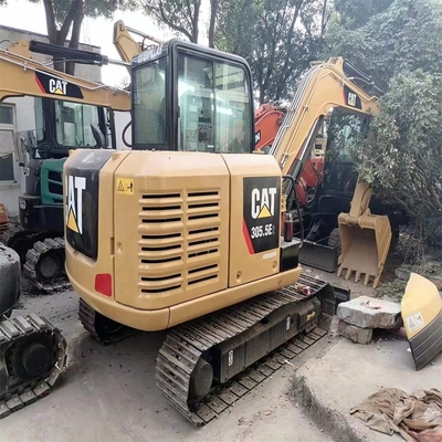 Gebrauchtes CAT 305.5E2 Mini Digger Hydraulisches Crawler Bagger mit Originalmotor 5400 KG