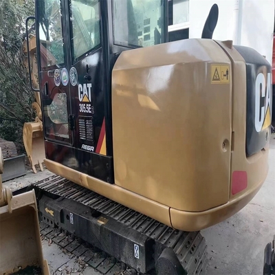 Gebrauchtes CAT 305.5E2 Mini Digger Hydraulisches Crawler Bagger mit Originalmotor 5400 KG
