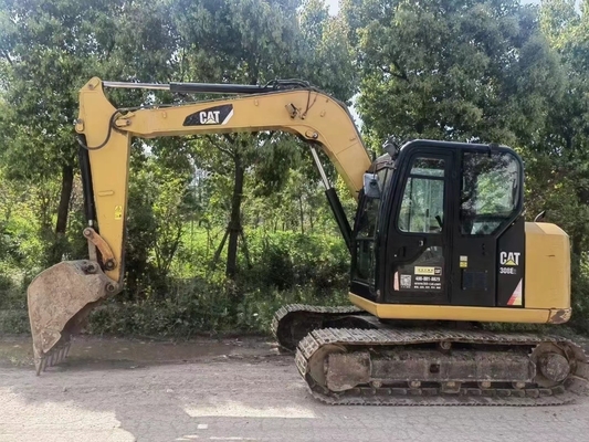 Jahr 2022 Gebraucht Kat308E2 Crawler Bagger 8 Tonnen Betriebsgewicht für den Bau