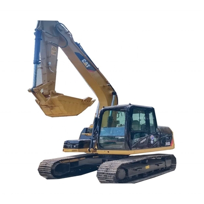 Gut gepflegte, gebrauchte Caterpillar 312D Crawler Bagger 12 Tonnen mittelgroßer Bagger aus Japan