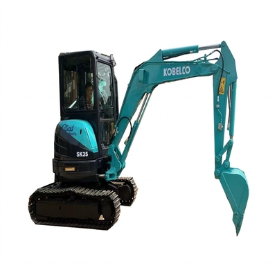 In gutem Zustand Kobelco SK35 Hydraulischer Crawler-Gräber mit 3,5 Tonnen Betriebsgewicht
