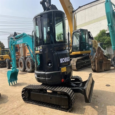 In gutem Zustand Kobelco SK35 Hydraulischer Crawler-Gräber mit 3,5 Tonnen Betriebsgewicht