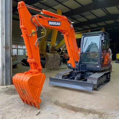 DOOSAN DX60 6TON Crawler Hydraulischer Bagger mit Original koreanischen Teilen und erschwinglich