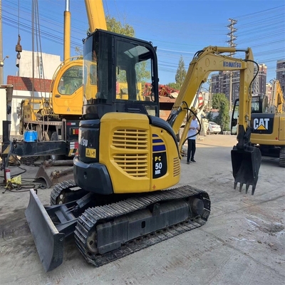 Vorteile Hohe Arbeitsleistung 0,3m3 Eimerkapazität Gebraucht Komatsu PC50 Bagger