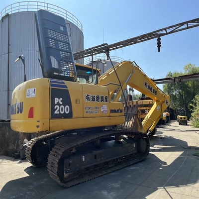 20000 KG Maschinengewicht Gut gepflegt Komatsu PC200 Bagger mit Originalfarbe