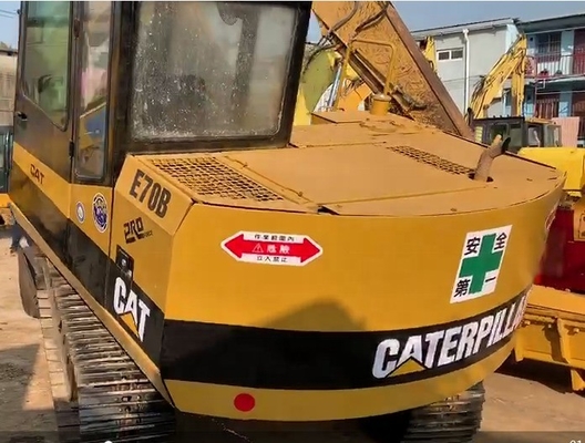 CAT E70B Crawlerbagger mit langlebiger Hydraulikzylinder und langer Lebensdauer