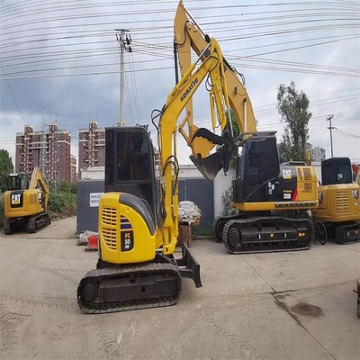 Komatsu PC50MR Gebrauchtbagger Japan 5 Tonnen Mini Crawler Bagger in ausgezeichnetem Zustand