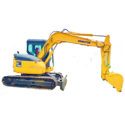Gebrauchtes KOMATSU PC78US 7 Tonnen kleines hydraulisches Crawler Bagger in gutem Zustand