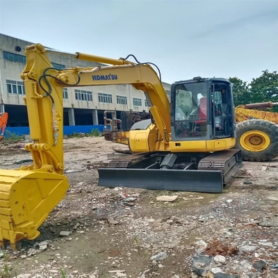 Gebrauchtes KOMATSU PC78US 7 Tonnen kleines hydraulisches Crawler Bagger in gutem Zustand
