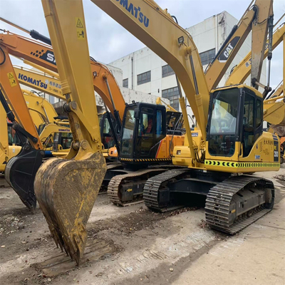 20 Tonnen Komatsu PC200 Gebrauchtes mittelgroßes hydraulisches Crawlerbagger Japan und gut gepflegt
