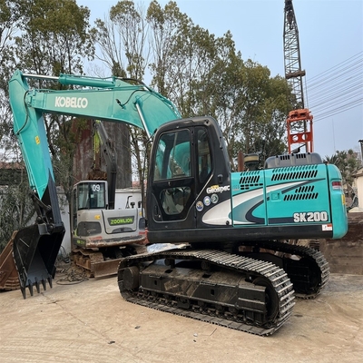 Ausrüstung für die Bauarbeiten mit Crawler-Spuren Kobelco SK200-8 Bagger mit 0-2000 Arbeitsstunden