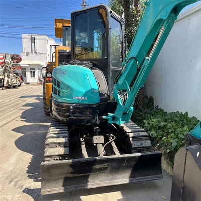 Gebraucht Kobelco SK55SR Minibagger 5,5 Tonnen Gebrauchtkabine 0-2000 Arbeitszeiten