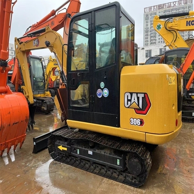 Andere CAT 306E Gebrauchtes Minibagger Kleines hydraulisches Bagger für Baumaschinen