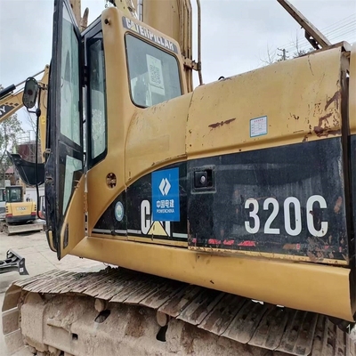 Ausgezeichnete Arbeitsbedingungen Gebrauchtbagger Caterpillar 320C mit Original-KAT-Motor