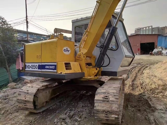 25TON Hydraulischer Crawler Gebraucht Bagger Original KATO HD250 in ausgezeichnetem Zustand