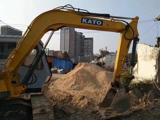 25TON Hydraulischer Crawler Gebraucht Bagger Original KATO HD250 in ausgezeichnetem Zustand