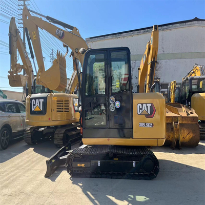 CAT 305.5E2 Bagger auf Caterpillar 34kw Gebrauchtes Crawler Bagger 0-2000 Arbeitszeiten