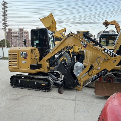 Kleine 6 Tonnen große Gebrauchtbagger CAT 306E2 Hydraulische Crawlerbagger Betriebsgewicht 6TON