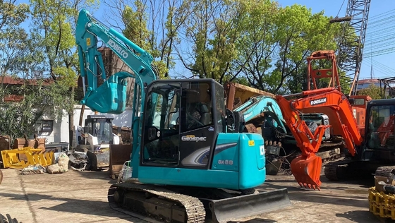 Hochleistungs-Hydraulischer Crawler Gebrauchtbagger SK140 Original Japan Kobelco