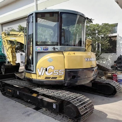 Ausgezeichneter Zustand Yanmar VIC55 5,5 Tonnen Bagger Gebraucht Mini Digger in VIC55 Maschinen