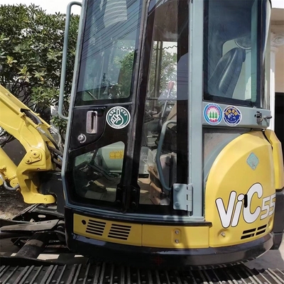 Ausgezeichneter Zustand Yanmar VIC55 5,5 Tonnen Bagger Gebraucht Mini Digger in VIC55 Maschinen