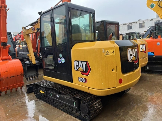 CAT 306E 7 Tonnen Gebraucht-Minibagger mit geringer Arbeitszeit und Leistung