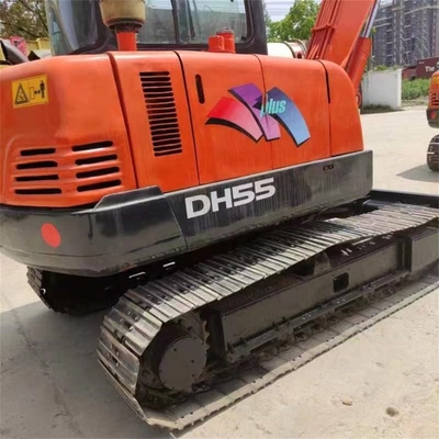 Original Doosan DH55 Bagger mit 0,3 m3 Eimerkapazität und 5,5 Tonnen Betriebsgewicht