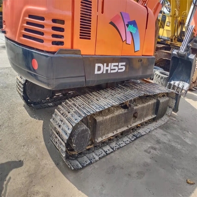 Gebrauchtes Doosan DH55 40KW Crawler Bagger Gebrauchtes Hydraulisches Bagger für Sal