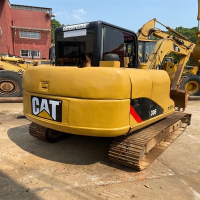 CAT 306 Gebraucht-Krawler-Radbagger Gebraucht-Minibagger mit Motor