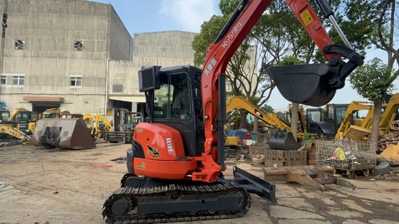 Kubota U35 Mini Bagger Hydraulischer Crawler Digger Ausgezeichneter Zustand Original Japan