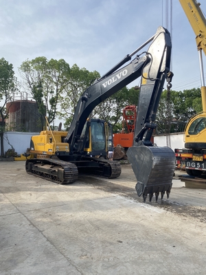 Original Schweden VOLVO 210B Baggerbaumaschine mit 0,9 M3 Eimerkapazität