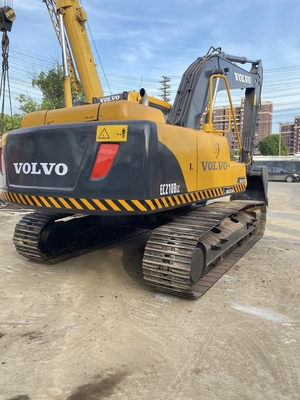 Original Schweden VOLVO 210B Baggerbaumaschine mit 0,9 M3 Eimerkapazität