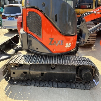 Eimer Kapazität 0,15m3 Hitachi Gebrauchtbagger ZX35 Digger in ausgezeichnetem Zustand