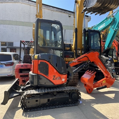 Eimer Kapazität 0,15m3 Hitachi Gebrauchtbagger ZX35 Digger in ausgezeichnetem Zustand