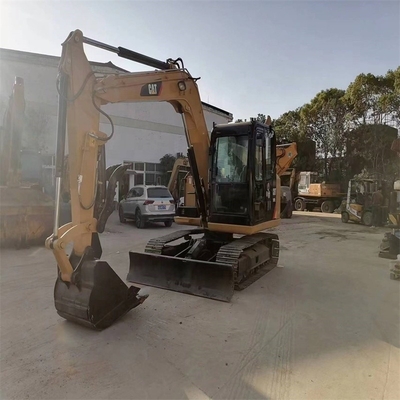 Gebraucht CAT307e2 Graber Crawler Bagger mit Originalfarbe und gutem Zustand