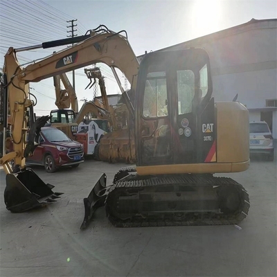 Gebraucht CAT307e2 Graber Crawler Bagger mit Originalfarbe und gutem Zustand