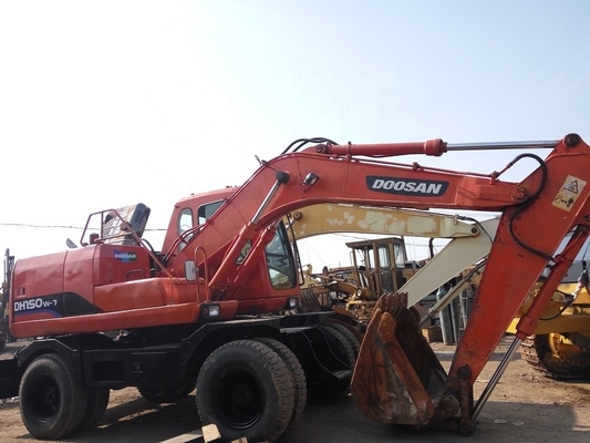 Gebraucht DOOSAN 150W-7 Radbagger 15 Tonnen Bagger mit 0,7m3 Eimer Kapazität